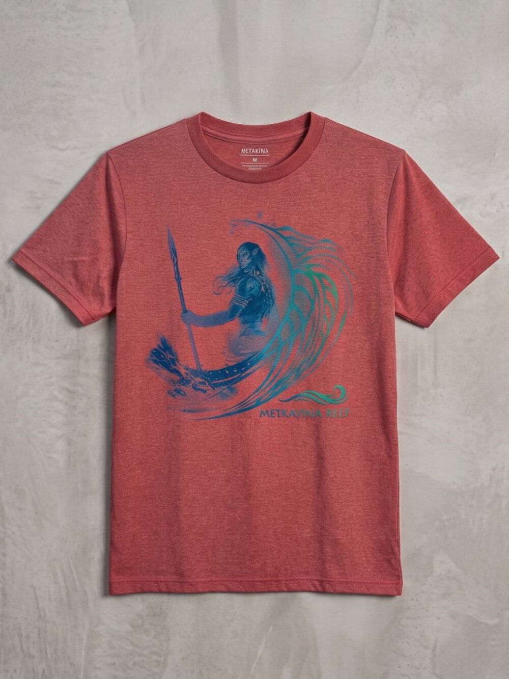 NWOT | Pacific Youth Avatar Neytiri Graphic T-Shirt | Heather Red | Size L